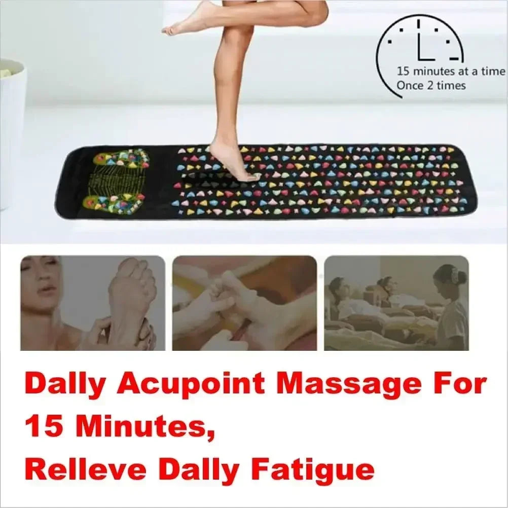 Premium-Fuß massage kissen mit Finger druckplatte und Gänse-Weich steins traße-lindert Schmerzen und beruhigt müde Füße